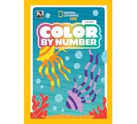 National Geographic Kids Color By Number Coloring Activity Book