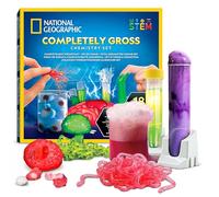 National Geographic Kit Chimie Enfant, 18 Expériences Dégoûtantes | 18 Expériences de Chimie Dégoûtantes avec Cerveau, Globules Rouges et Slime, Expériences Scientifiques pour Enfants