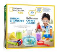 National Geographic Kit Chimie Enfant, 50 Expériences, Coffret Scientifique | Plus de 20 Outils de Laboratoire pour Réaliser 50 Expériences de Chimie et Activités Scientifiques Éducatives pour Enfants