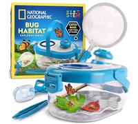 Kit de capture d'insectes NATIONAL GEOGRAPHIC pour enfants - Habitat pour insectes pour enfants avec visionneuse grossissante Pince attraper le