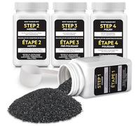 NATIONAL GEOGRAPHIC Kit de Recharge pour Polisseuse à Roches - Médium de Polissage, Poli jusqu’à 9 kg de Pierres, Compatible avec Toutes les Polisseuses