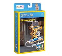 National Geographic Kit éducatif à construire votre propre élévateur hydraulique, 16 cm x 25,8 cm x 4,5 cm
