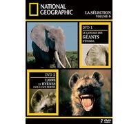 National Geographic - La Sélection Volume 6 - Le Langage Des Géants D'etosha + Lions Et Hyènes, Face À Face Mortel