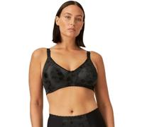 National Geographic Library Minimiser Moulded Soft Cup Bra Réducteur Soutien-Gorge, Noir, 115D Femme