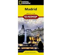 National Geographic – Madrid : Carte urbaine et guide de voyage
