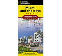 National Geographic – Miami and the Keys – City Destination Map & Travel Guide