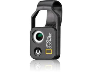 NATIONAL GEOGRAPHIC-Microscope portable 200x + CPL noir National Geographic - 6,5 x 3,5 x 2,5 cm
