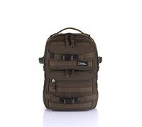 National Geographic Milestone Sac à dos pour homme, en bouteilles PET recyclées, kaki, taille unique