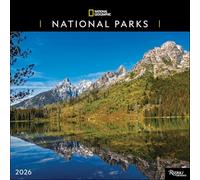 National Geographic: National Parks 2026 Wall Calendar