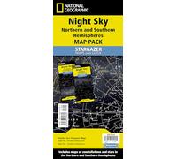 National Geographic Night Sky (Stargazer Folded Map Pack Bundle)