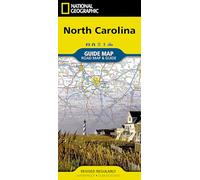National Geographic North Carolina Guide Map: Road Map & Guide