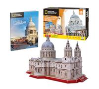 National Geographic - Notre Dame | Maquette A Construire | Puzzle 3D Adulte Et Puzzle 3D Enfant | Maquette Jouet Enfant 8 Ans | Puzzles 3D | 128 Pièces (Cathédrale Saint-Paul)