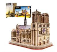 National Geographic - Notre Dame | Maquette A Construire | Puzzle 3D Adulte Et Puzzle 3D Enfant | Maquette Jouet Enfant 8 Ans | Puzzles 3D | 128 Pièces