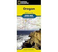 National Geographic Oregon Guide Map: Road Map & Guide