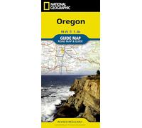 National Geographic Oregon Guide Map: Road Map & Guide