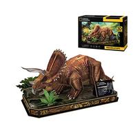 National Geographic - Puzzle 3D tricératops | Maquettes à Monter Cadeau Enfant 8 Ans | Puzzle 3D pour Enfants | Cadeaux Enfants 8 Ans ou Plus | Jouets pour Enfants 8 Ans | 44 pièces