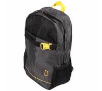 NATIONAL GEOGRAPHIC - Sac à dos de voyage léger pour randonnée, randonnée | imperméable avec plusieurs poches, ceinture réglable, rembourrée | sac de 18 L | Eco-Friendly | Noir et Jaune, Jaune et