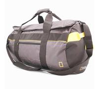 NATIONAL GEOGRAPHIC Sac de voyage pour la randonnée | Grand sac de sport avec poche intérieure, compartiment et bandoulière | Noir et jaune | Capacité 60L