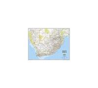 National Geographic South Africa Wall Map - Classic (30.25 X 23.5 In)