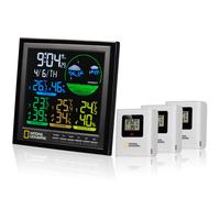 NATIONAL GEOGRAPHIC station météo écran couleur 4 plages de mesure