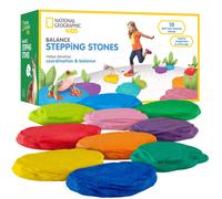National Geographic Stepping Stones for Kids - 10 Soft Durable Encourage Balance Balance et Motor Gross Motor Interieur et Outdoor Balance Balanc