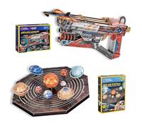 National Geographic - Système Solaire + Lanceur d'avion | Puzzle 3D Enfant +8 Ans | Maquette À Monter 173 Pièces | Puzzle 3D Adulte | Facile A Assembler