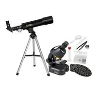 National Geographic Télescope et microscope compacts 9118200 Réfracteur 60x avec support smartphone