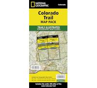 National Geographic Trails Illustrated Colorado Trail Map Pack