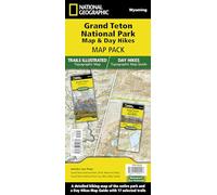 National Geographic Trails Illustrated Map 2022 Grand Teton Day Hikes & National Park Map Map Pack Bundle