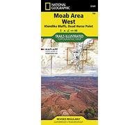 National Geographic Trails Illustrated Map 2022 Moab Area West: Klondike Bluffs, Dead Horse Point