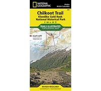 National Geographic Trails Illustrated Map Chilkoot Trail / Klondike Gold Rush NHP: Alaska, USA: British Columbia, Canada