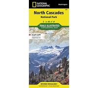 National Geographic Trails Illustrated Map North Cascades National Park Washington, USA