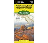 National Geographic – Carte Trails Illustrated Paria Canyon, Kanab & Vermillion Cliffs (AZ/UT)