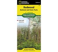 National Geographic Trails Illustrated Map Redwood National and State Parks: California, USA