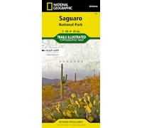 National Geographic – Carte Trails Illustrated Saguaro National Park Arizona