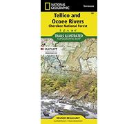 National Geographic Trails Illustrated Map Tellico and Ocoee Rivers, Cherokee National Forest, Tennessee, USA