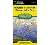 National Geographic Trails Illustrated Map Telluride, Silverton, Ouray, Lake City: Colorado, USA