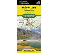 National Geographic Trails Illustrated Map Yellowstone National Park