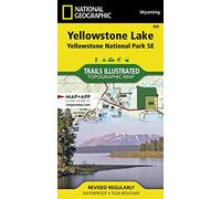 National Geographic Trails Illustrated Map Yellowstone Se / Yellowstone Lake: Wyoming