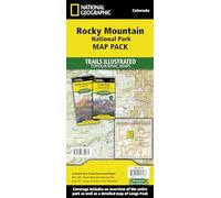 National Geographic – Pack de cartes Trails Illustrated Rocky Mountain National Park Colorado