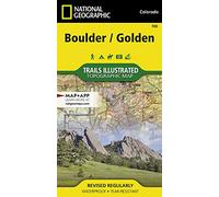 National Geographic Trails Illustrated Topographic Map Boulder / Golden: Colorado