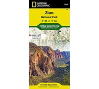 National Geographic – Carte topographique Trails Illustrated Zion National Park