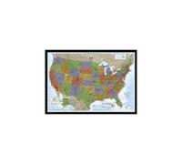 National Geographic United States Wall Map - Decorator (43.5 X 30.5 In)