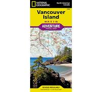National Geographic Vancouver Island Adventure Map: North America / Canada