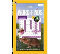 National Geographic Word-Finds Word Search Puzzle Book -Digest