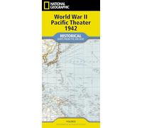 National Geographic Wwii Pacific Theater Map (Folded from the Archives)