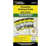 National Geographic Yosemite National Park Map Pack Bundle: Trails Illustrated National Parks