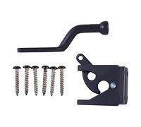 National Hardware N109-020 V1261 Loquet de portail automatique Noir mat