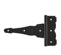 National Hardware N109-037 SPB841 Charnière décorative en T Noir 20,3 cm
