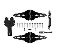 National Hardware N109-306 V8420 Kit de charnière de porte Deluxe Noir